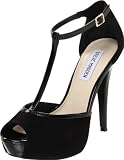 Steve Madden Women's Maagie Open-Toe Pump,Black Suede,8 M US Steve Madden Women's Maagie Open-Toe Pump,Black Suede,8 M US