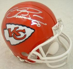 Neil Smith Autographed Mini Helmet - Kansas City Chiefs - Autographed NFL Mini Helmets