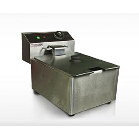 New 2500 Watt Commercial Electric Deep Fryer Restaurant