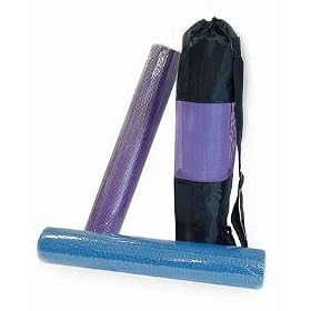 GOGO™ Premium 1/8 inch (4mm) Sticky Yoga Mat with Mesh Bag, Yoga Basic Fitness Kit