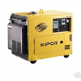 Kipor KGE6700TA Silent Type Diesel Generator - 5500W, best quality, floor model by Kipor