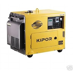 Kipor KGE6700TA Silent Type Diesel Generator - 5500W, best quality by Kipor