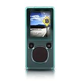yooZoo Crystal Plastic Hard Case for Microsoft Zune 4 & 8 Flash MP3 Player with Lanyard Palm Green