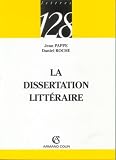 La dissertation litt�raire