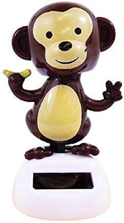 SZNEX Solar Powered Dancing Monkey Motion Novelty Toy Gadget For Kids Baby