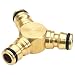 Draper 68439 Brass Three Way Connector