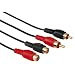 Hama Verl�ngerungskabel 2 Cinch-Stecker - 2 Cinch-Kupplungen, 10 m