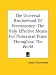 Book The Universal Brotherhood of Freemasonry: The Only Effective Means for Permanent Peace Throughout the World