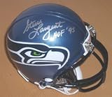 Steve Largent Signed Seattle Seahawks Mini-Helmet at Amazon.com