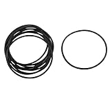 uxcell Oリング　ガスケット　ラバー素材　フォークシール　50mm x 53.6mm x 1.8mm　10個