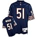 Dick Butkus Reebok NFL Navy Premier 1966 Throwback Chicago Bears Jersey - Medium