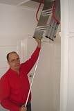 Slider 3 Section Sliding Loft Ladder - Floor to loft floor heights between 2.13m (7') and 3m (9'10)