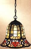LAMPS BEAUTIFUL Hyacinth Small Hanging Lamp By Quoizel -- SHOWROOM MODEL IN GOOD CONDITION
