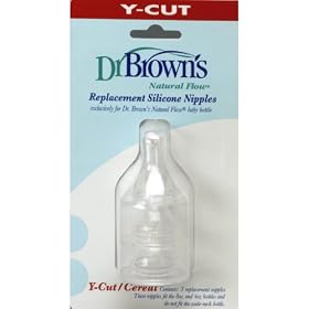 Dr. Brown's Natural Flow Y-Cut Standard Nipple