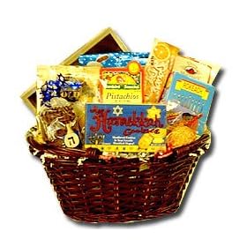Chanukah Kosher Basket of Sweets