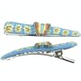Butterfly Sun Fimo Hair Clips