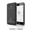 elago GA Flex Case for Samsung Galaxy S2 (AT&T Only) - SF (Soft Feeling) Black