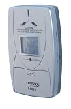 Techko S003X Indoor Motion Detector Alarm, 200 Square Foot Range, Ultra Slim Design