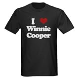I Heart/Love Winnie Cooper - Funny Dark T-Shirt by CafePress