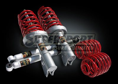 SUPERSPORT SU65N054 Sportfahrwerk RENAULT Clio I B/C57 Motoren 1.4,1.4i,1.7,1.8,1.9D ohne  Preisvergleich