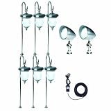 Westinghouse 102728-41P HI-Intensity LED Landscape Lighting Set, 8 Piece (6 Pathlights and 2 Spotlights)