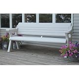 Otter Outdoors 6ft. Outdoor Bench - Pebble Beach