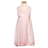 Beautiful Girl Light Pink Little Girl Bubble Dress 12