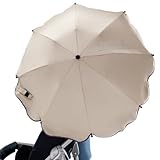 Inglesina Universal Stroller Umbrella Parasol, Vanilla