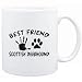 Mug White " MY BEST FRIEND IS MY Scottish Deerhound " Dogs