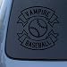 VAMPIRE BASEBALL - Twilight - Vinyl Decal Sticker #1475 | Vinyl Color: Black