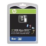 HP 8GB microSD card for BlackBerry Storm 9530 Smartphone