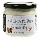 Goat Cheese Red Pepper Cream Cheese Spreadable Dip