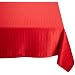 Lenox Simply Fine 60 by 102-Inch Oblong / Rectangle Tablecloth, Red
