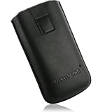 Wicked Chili iPhone4 PU Leder Etui - NEU Version 2.0 mit Rückzugfunktion / vertikal für Apple iPhone 4 IV Ledertasche, Hülle, Lederetui, Tasche mit Ausziehilfe !