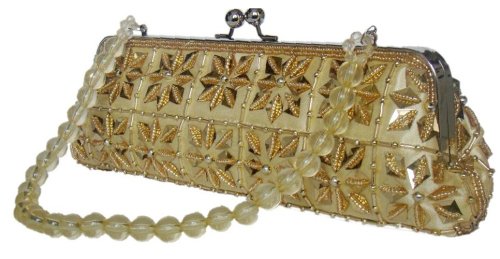Glamour Abendtasche in Gold
