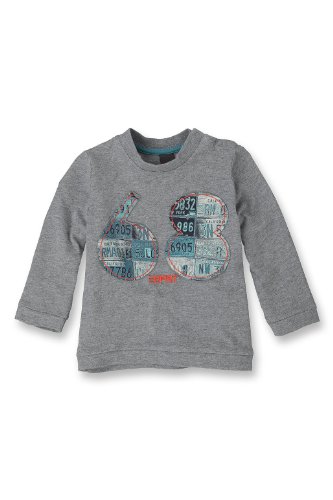 ESPRIT Baby - Jungen Hemd B25571, Gr. 68, Grau (087 mel stone grey) Preisvergleich