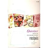 Osterizer Spin Cookery Recipes for Two-Speed Models