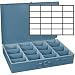 Heavy Duty Steel Shop Storage Tray-20 Compartments (Gray) (3