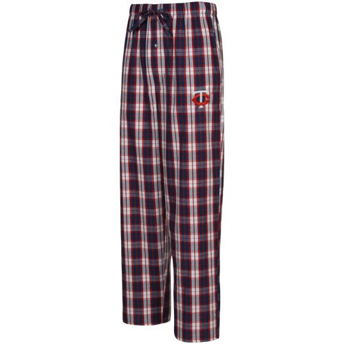 Minnesota Twins Navy Blue-Red Campus Pajama Pants (Large)