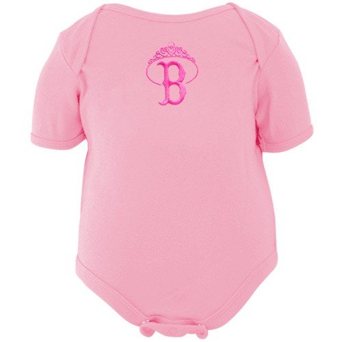 Boston Red Sox Infant Girls Pink Tiara Creeper (6 Months)