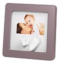Baby Art 34120057 - Photo Sculpture Frame für Foto und 3D Hand- & Fußabdruck, Taupe