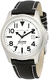 Momentum Men's 1M-SP00W14B Atlas White Dial Black Snowboard Nylon Watch