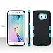 ULAK Galaxy S6 Edge Case, 3 in 1 Shield Shock Absorbing Case with Hybrid Cover Soft Silicone + Hard PC Material Design for Samsung Galaxy S6 Edge (5.1