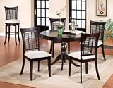 Bayberry Pedestal Table- Dark Cherry