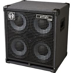 SWR golight 800W 4X10 Bass Speaker Cabinet, Black 4 Ohms