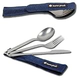 Snow Peak Titanium Silverware Set