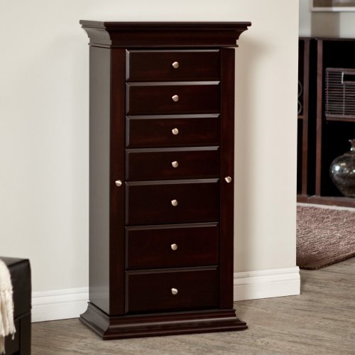 Belham Living Harper Espresso Jewelry Armoire On Sale