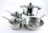 METRO 0412BGL COOKWARE S/7 S/S ENCAPSULATED BASE