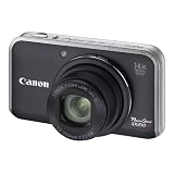 Canon PowerShot SX210 IS Digital Camera - Black (14.1 MP, 14x Optical Zoom) 3.0 Inch PureColor LCDby Canon
