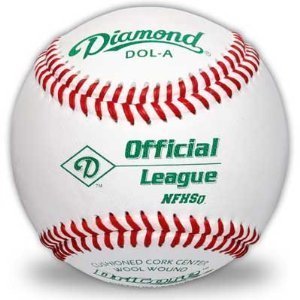 Diamond Sports Dol-A Nfhs Official League Baseball By The Dozen
